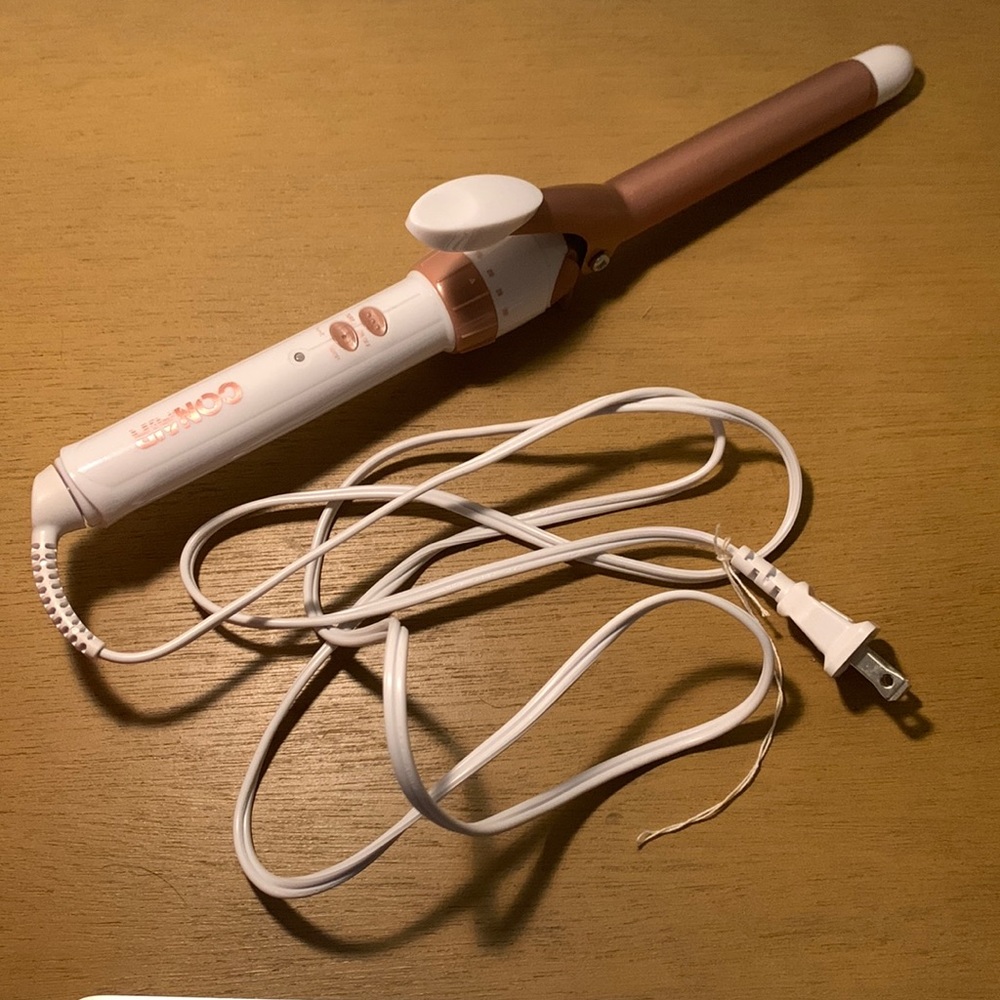 ConAir Rose Gold Double Ceramic 3/4 Curling Iron
